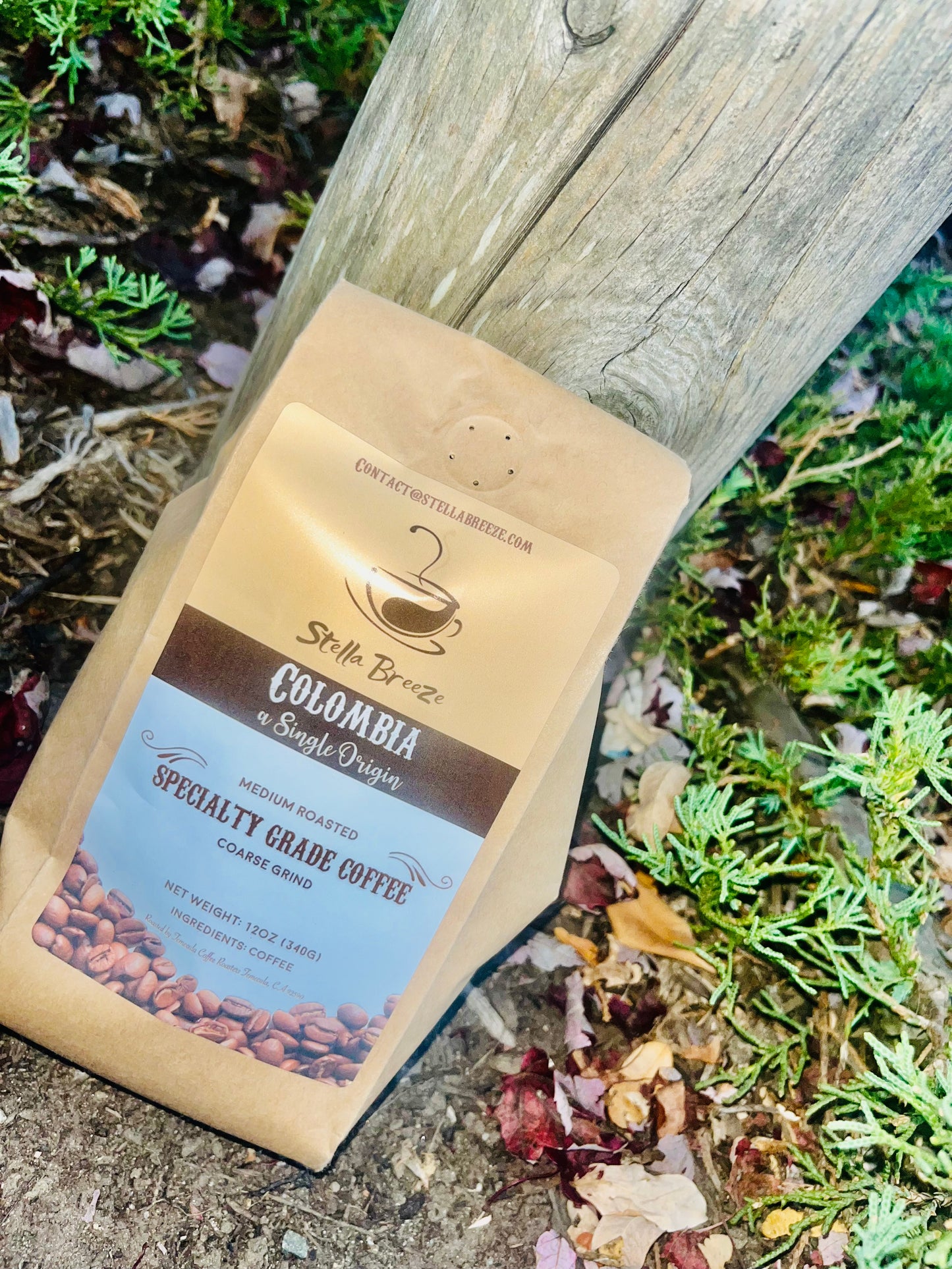 MEDIUM ROASTED COLOMBIAN GROUND COFFEE 12 0Z BAG